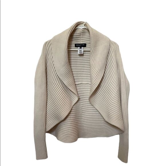 Jones New York Signature XL beige cardigan - Picture 2 of 7